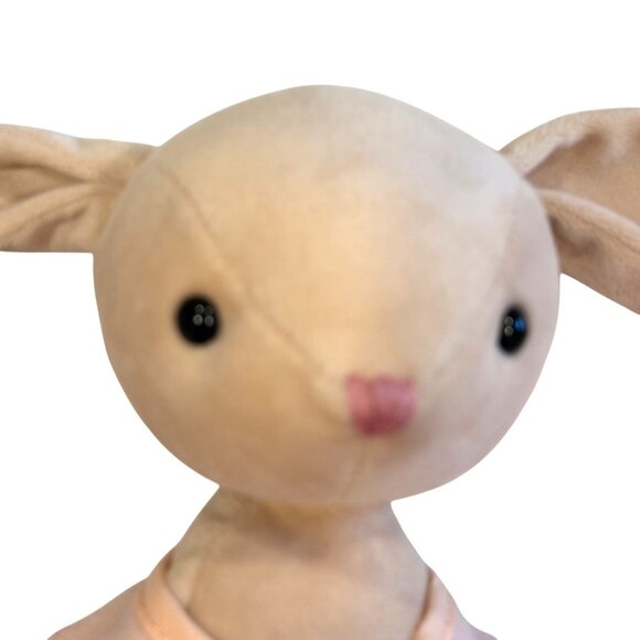 Jellycat Lila Ballerina Bunny Plush Doll In Pink Dress With Satin Ballet Shoes - Picture 3 of 11